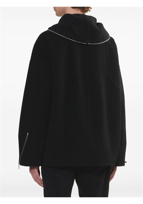 Black zip-up hooded jacket Helmut lang - men HELMUT LANG | O07HM496001